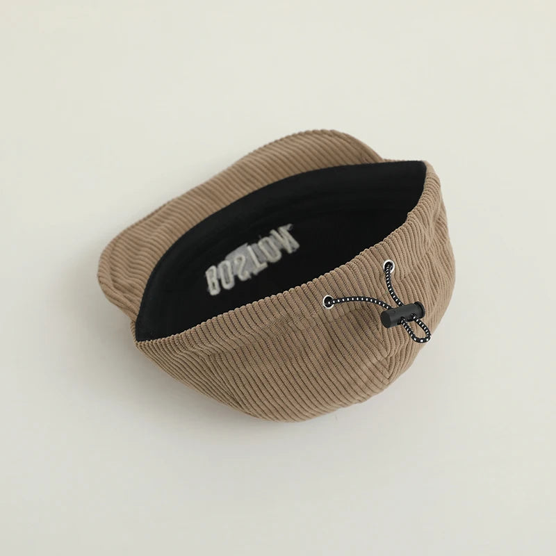 Corduroy Boston Baseball Hat
