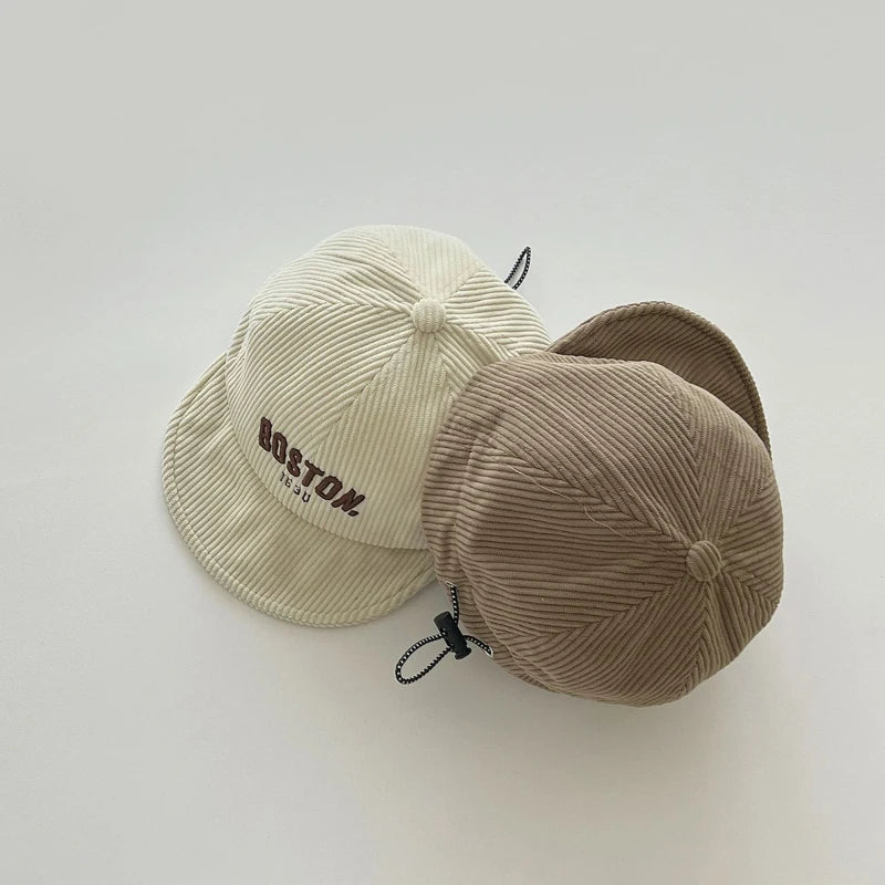 Corduroy Boston Baseball Hat